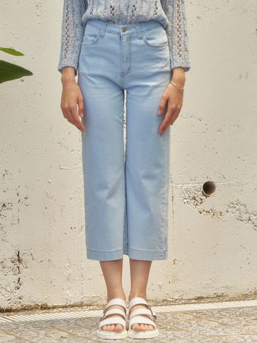 Cloud Denim Pants_Light Indigo - ZEROSTREET - Modalova