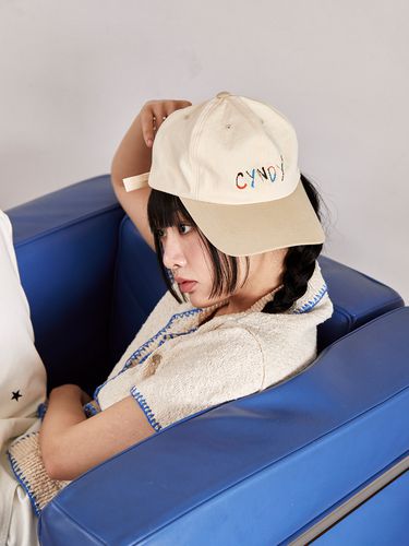 Daisy Cyndy Ball Cap_Beige - DAISY SYNDROME - Modalova