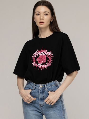 Romantic Rose T-shirt (4 Color) - GRAVER - Modalova