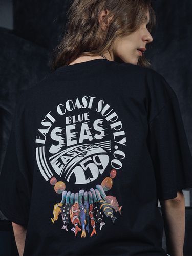 East Coast T-Shirt _ Black - CPGN - Modalova