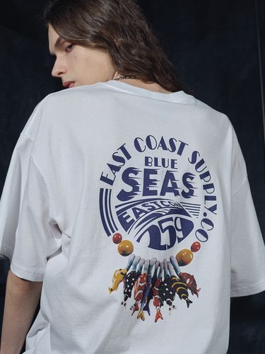 East Coast T-Shirt _ White - CPGN - Modalova