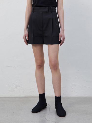 Cuff Shorts - Charcoal - RIDIFI - Modalova