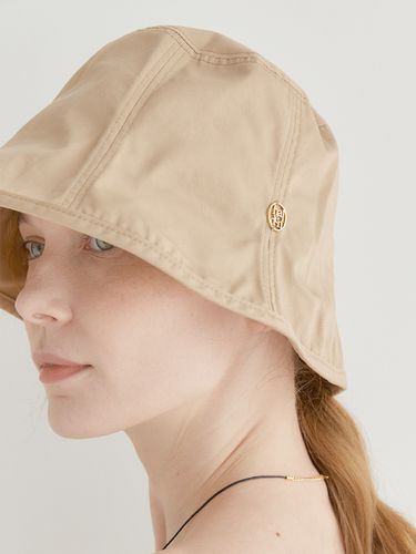 Natural Cotton Outline Bucket Hat C003_ - halden - Modalova