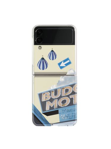 Go On Trip Design Z Flip Clear Phone Case - mademoment - Modalova