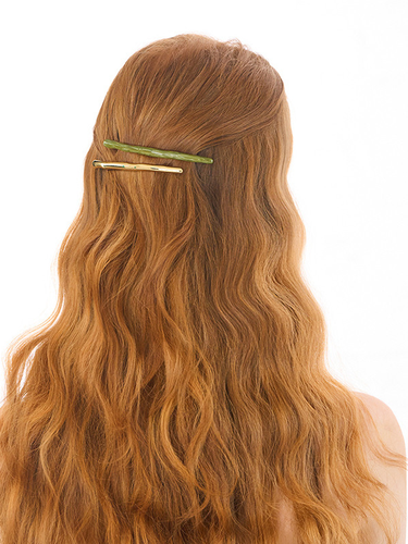 Metal Branch Hair Clip - Jean Paul Clarisse - Modalova