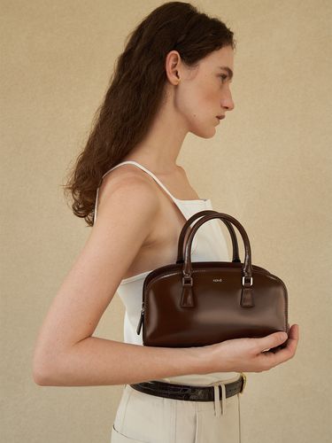 Lady Bowler Bag Patent_3 Colors - HERVE - Modalova