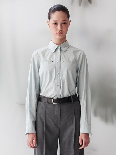 Essential Big Pocket Shirt _Mint - kuho plus - Modalova