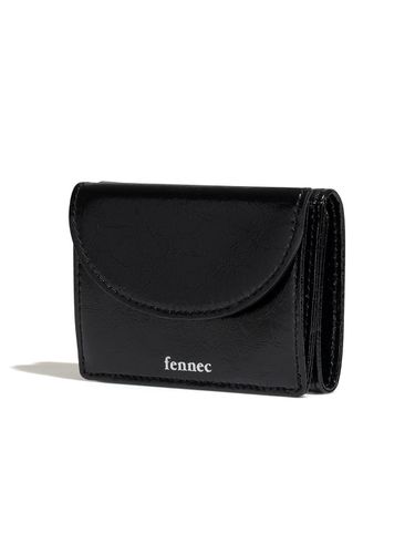 Crinkle Halfmoon Mini Wallet_Black - FENNEC - Modalova