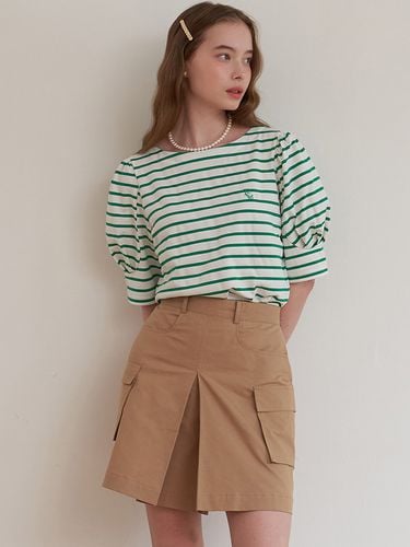 Coco Romantic Stripe T-shirt Green - F.cocoromiz - Modalova