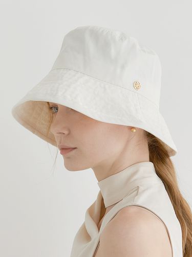 Over Outline Visor Bucket Hat - halden - Modalova