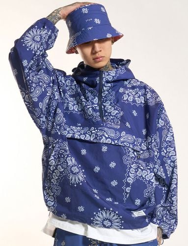 Paisley Anorak (Navy) - STIGMA - Modalova