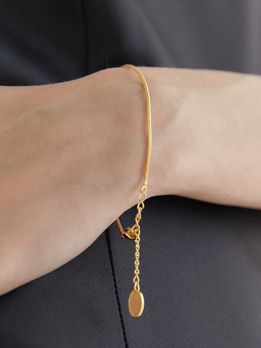 Simple Chain Bracelet_Gold - halden - Modalova