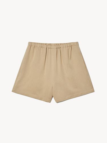 Twill Bending Shorts - Beige - RIDIFI - Modalova