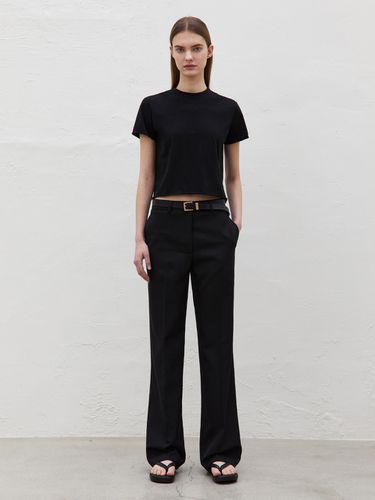 Pocket Detail Pants - Black - RIDIFI - Modalova