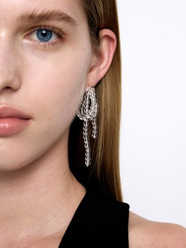 Clear Bow Earrings - MONDAY EDITION - Modalova