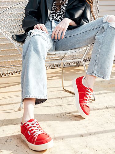 Vin Classic Sneakers_Red - KRISTIN - Modalova