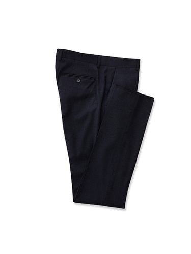 Indigo Solid Suit Pants_Navy - STCO - Modalova