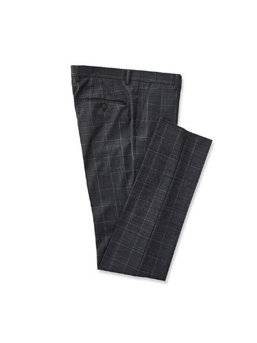 Windowpane Check Suit Pants_Gray - STCO - Modalova