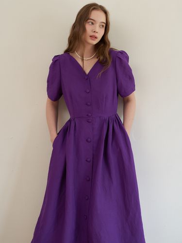 Coco Tulip Volume Dress Violet - F.cocoromiz - Modalova