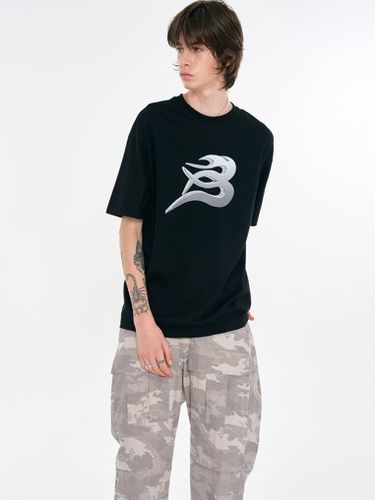 D Flame Short Sleeve T-shirt - BAUF - Modalova