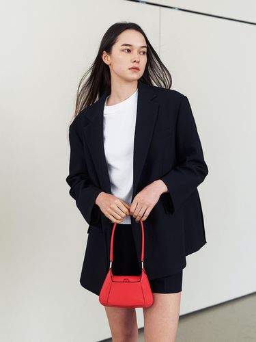 Micro Tre Shoulder Bag - Chili - AMAG STUDIO - Modalova