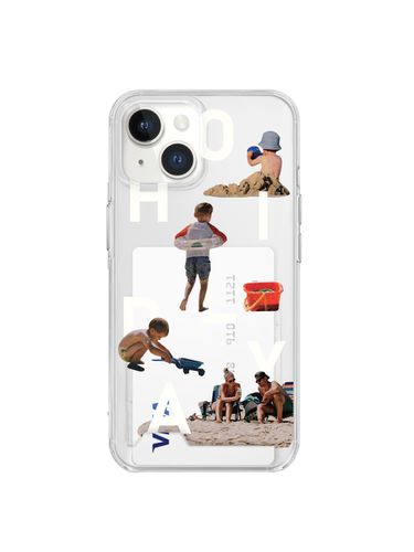 Sand Play Clear Card iPhone Case - mademoment - Modalova