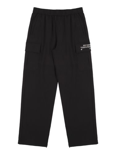 Band Cargo Straight Pant - Black - bensherman - Modalova