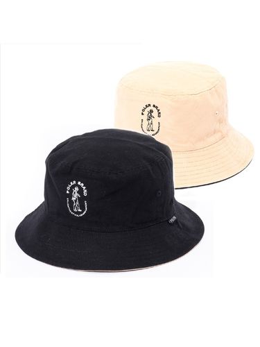 Reversible Canvas Bucket Hat - POLERSTUFF - Modalova