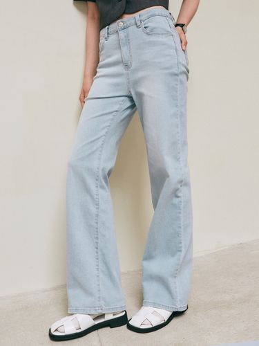 Washing Denim Pants_Light Blue - YAN13 - Modalova