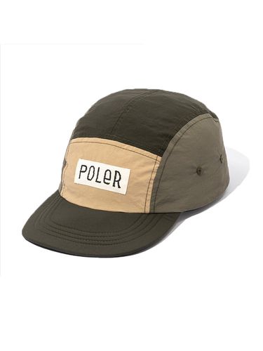 Five Panel Nylon Rip Cap - Brown - POLERSTUFF - Modalova