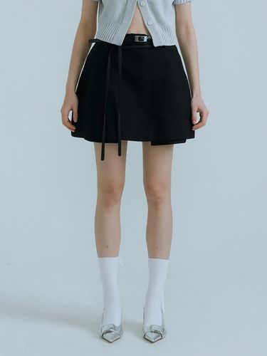 A-Line Mini Skirt _Black - OEF - Modalova