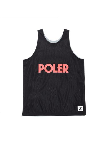 Reversible Mesh Tank Top - Black - POLERSTUFF - Modalova