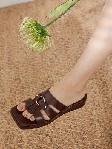 Strap Platform Slider Sandals MD1108s_ - Meiel Dew - Modalova