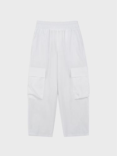 Light Nylon Cargo Pants_White - LIEU HOMME - Modalova