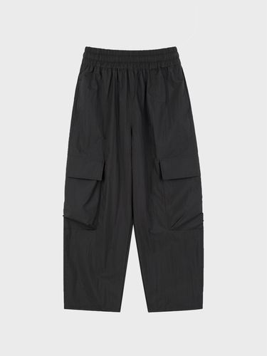 Light Nylon Cargo Pants_Black - LIEU HOMME - Modalova