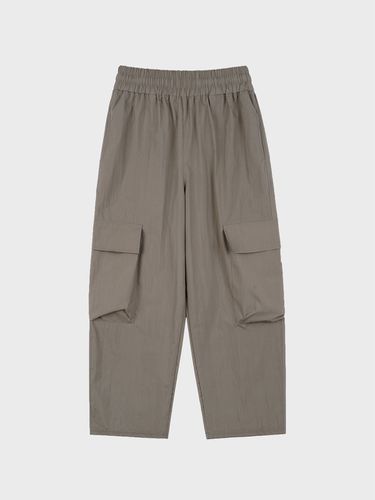 Light Nylon Cargo Pants_Brown - LIEU HOMME - Modalova