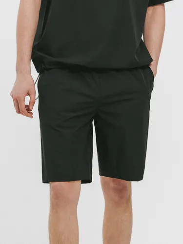 Banding Shorts _ Black - ADHOC - Modalova