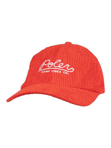 Cord Dad Hat - Red - POLERSTUFF - Modalova