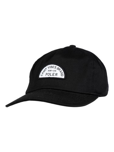 Vibes Patch Hat - Black - POLERSTUFF - Modalova