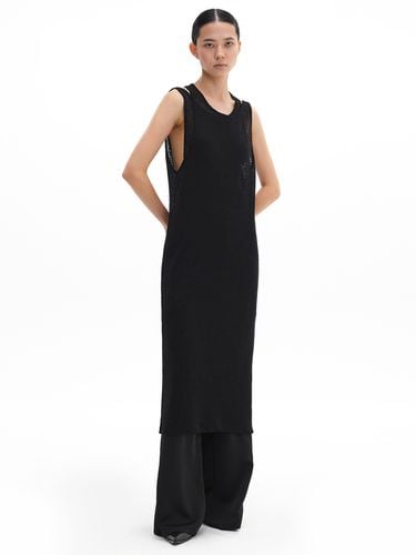 Halter Neck Sleeveless Dress _Black - MAGJAY - Modalova