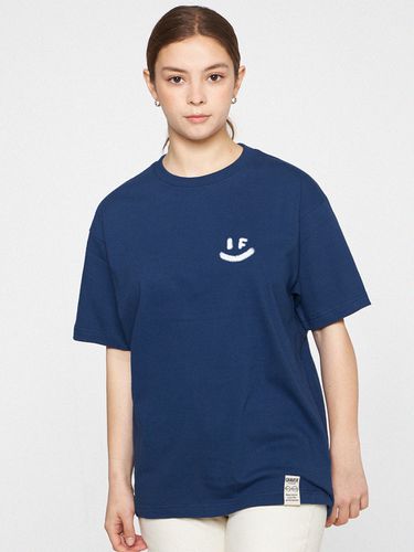 Unisex] Spray Small Drawing Smile T-Shirt - GRAVER - Modalova