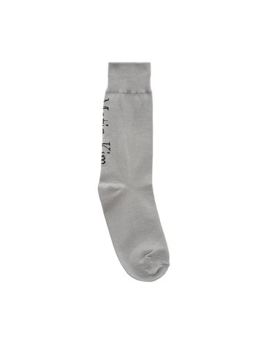 Matin Silket Half Socks_Grey - Matin Kim - Modalova