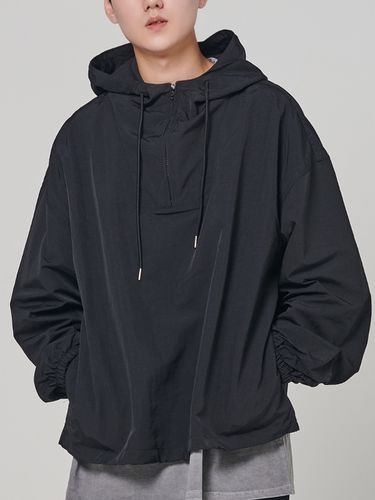 Active Pullover Hood Anorak_Black - AKECII - Modalova