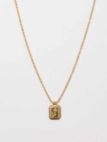 Bunch Of Rose Pendant Necklace_Gold - Le masque - Modalova