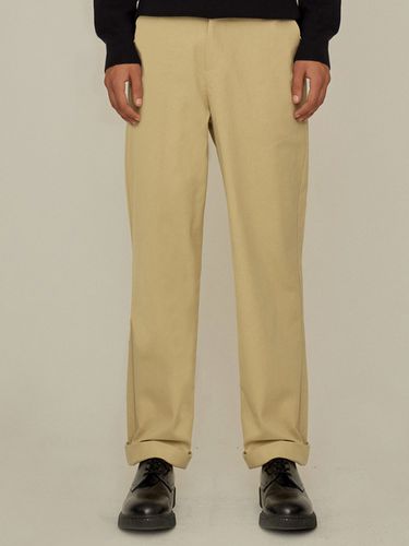 Natural Turn Up Half Banding Pants () - ease - Modalova