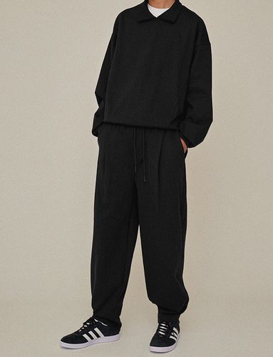 Daily Cotton Banding Pants Oversized Fit () - ease - Modalova