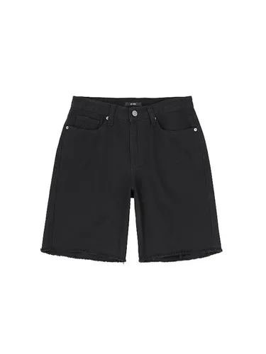 Cutting Detail Shorts _ Black - ADHOC - Modalova