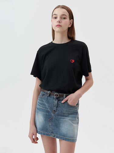 Half Love T-shirt_Black - LeftSeoul - Modalova