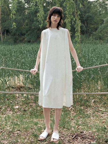 Boatneck Flare Dress - WHEN WE WILL - Modalova