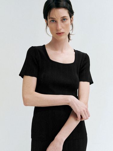 Multi Ribbed Square Sweater - WHEN WE WILL - Modalova